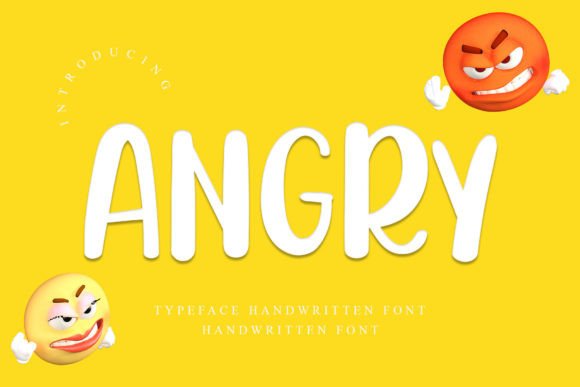 Angry and Angry Font: A Unique Handwritten Touch for Modern Design