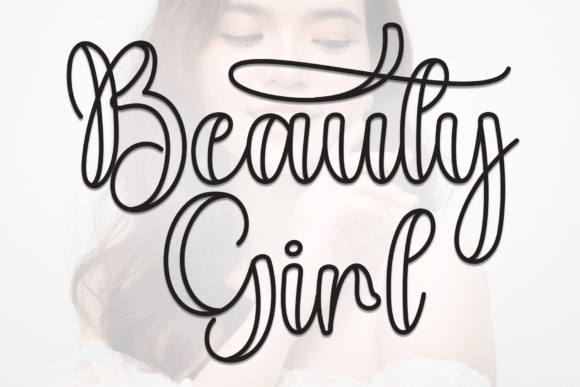 Beauty Girl Font: A Timeless Script for Modern Design