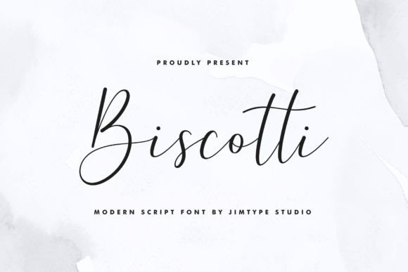 Biscotti Script Font: A Versatile Choice for Modern Designers