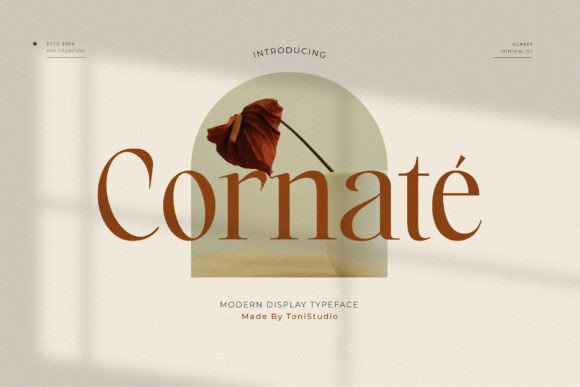 Cornate: A Timeless Typeface for Modern Design