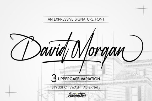 David Morgan: A Font That Brings Personality to Your Design Projects