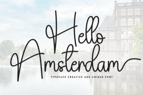 Hello Amsterdam: A Timeless Script Font for Creative Expression