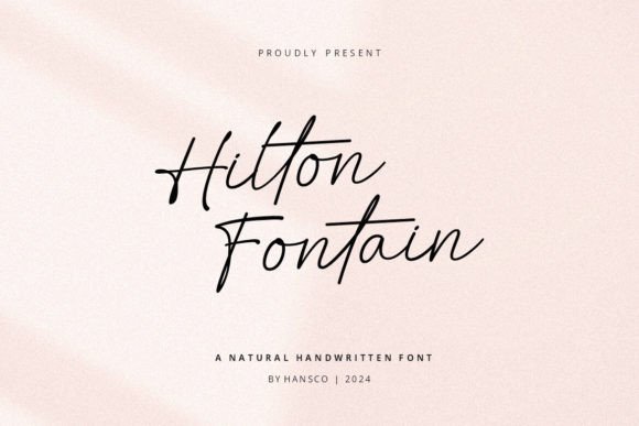 Hilton Fontain: A Touch of Elegance in Handwriting