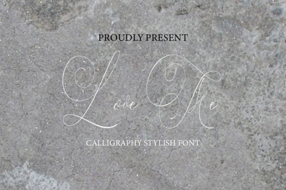 Love Me: A Versatile Script Font for Elegance in Design Workflows