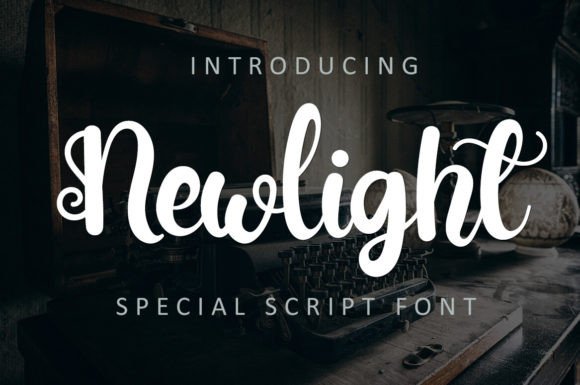 Newlight: A Playful Handwritten Font That Brings Personality to Design