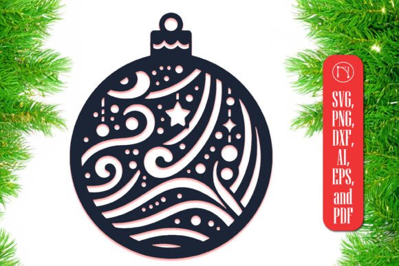 Paper-Cut Christmas Ornament SVG Cut File: A Guide to Crafting Festive Elegance