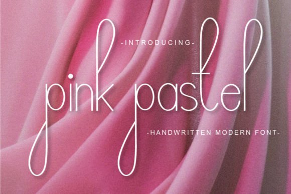 Pink Pastel: A Versatile Handwritten Font for Modern Design Workflows
