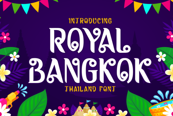Royal Bangkok: A Typographic Celebration of Thai Culture