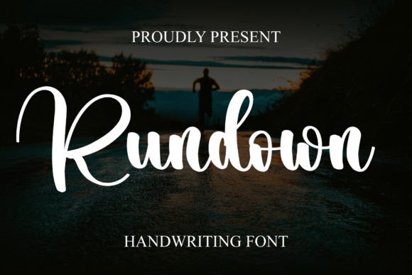 Rundown: The Handwritten Typeface That Elevates Design with Sophistication