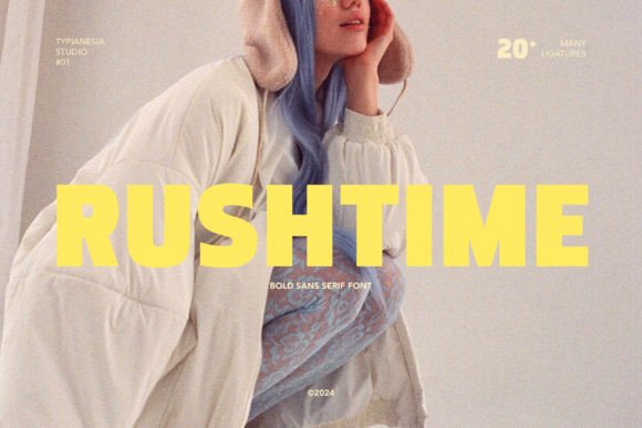 Rushtime: A Bold Font for Impactful Design