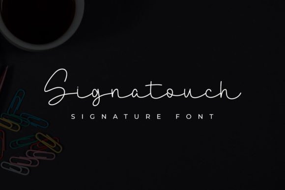 Signatouch: A Signature Font That Elevates Your Design with Elegance