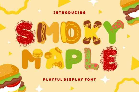 Smoky Maple: The Burger-Inspired Font That Adds Flavor to Your Designs