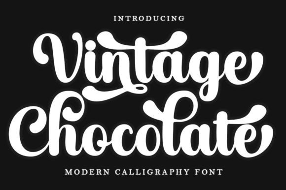 Vintage Chocolate: A Timeless Script for Modern Design