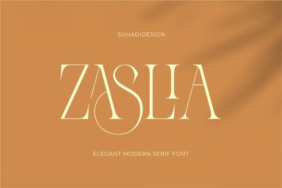 Zaslia Font: A Stylish and Elegant Choice for Designers