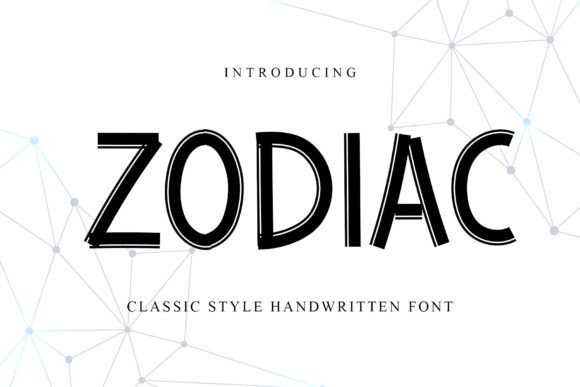Zodiac: The Elegance of Handwritten Typography